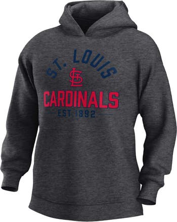 FANATICS Men's Fanatics Branded Red St. Louis Cardinals Team Lockup  Pullover Hoodie