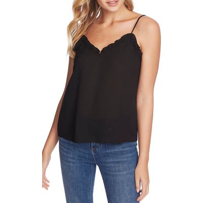 1.state Ruffle Edge Camisole, Black