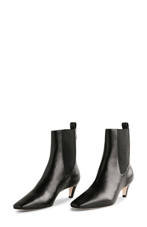 Shop Reformation Roberta Chelsea Boot In Black Leather