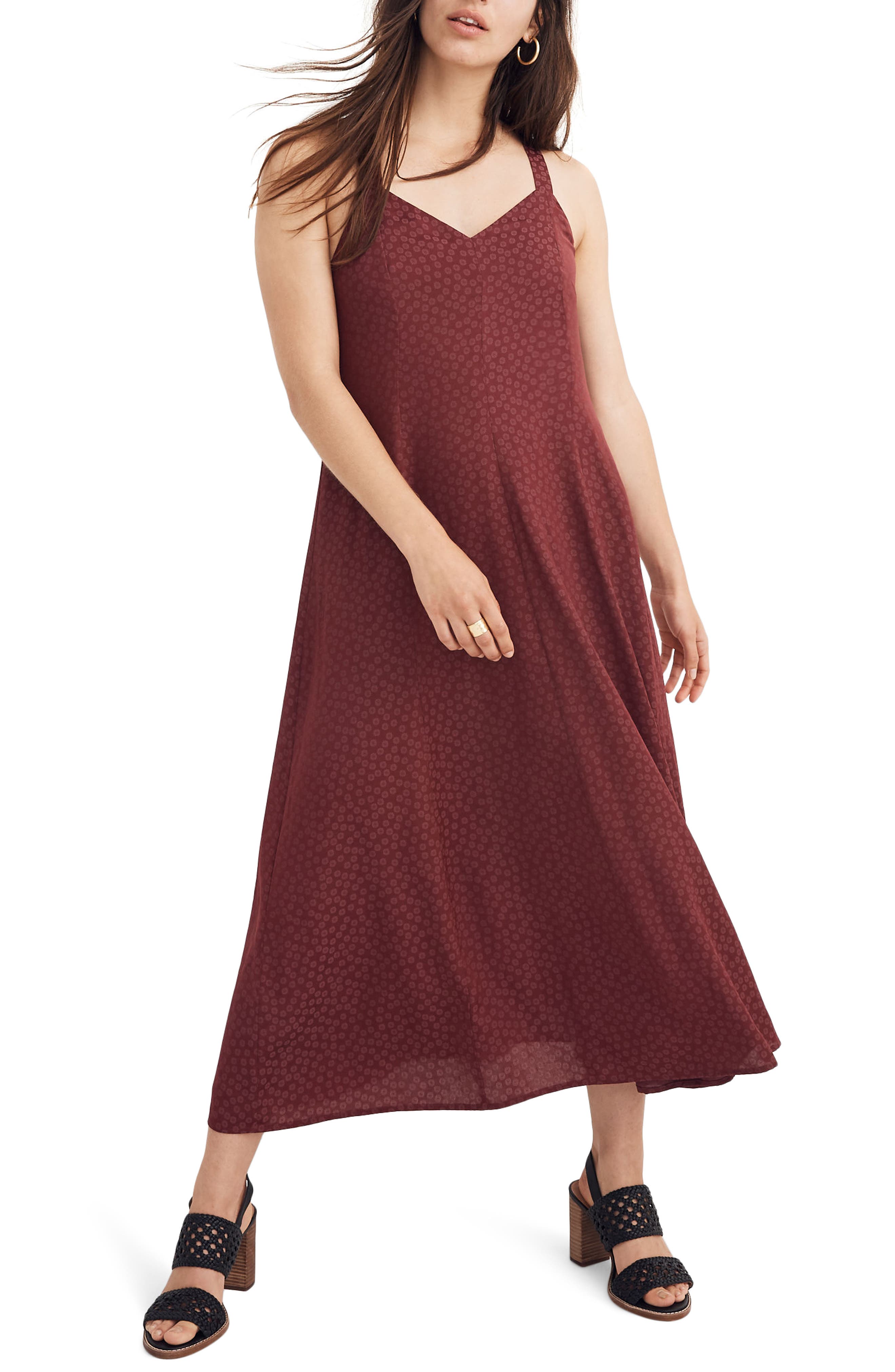 Madewell Cami Maxi Dress, Red