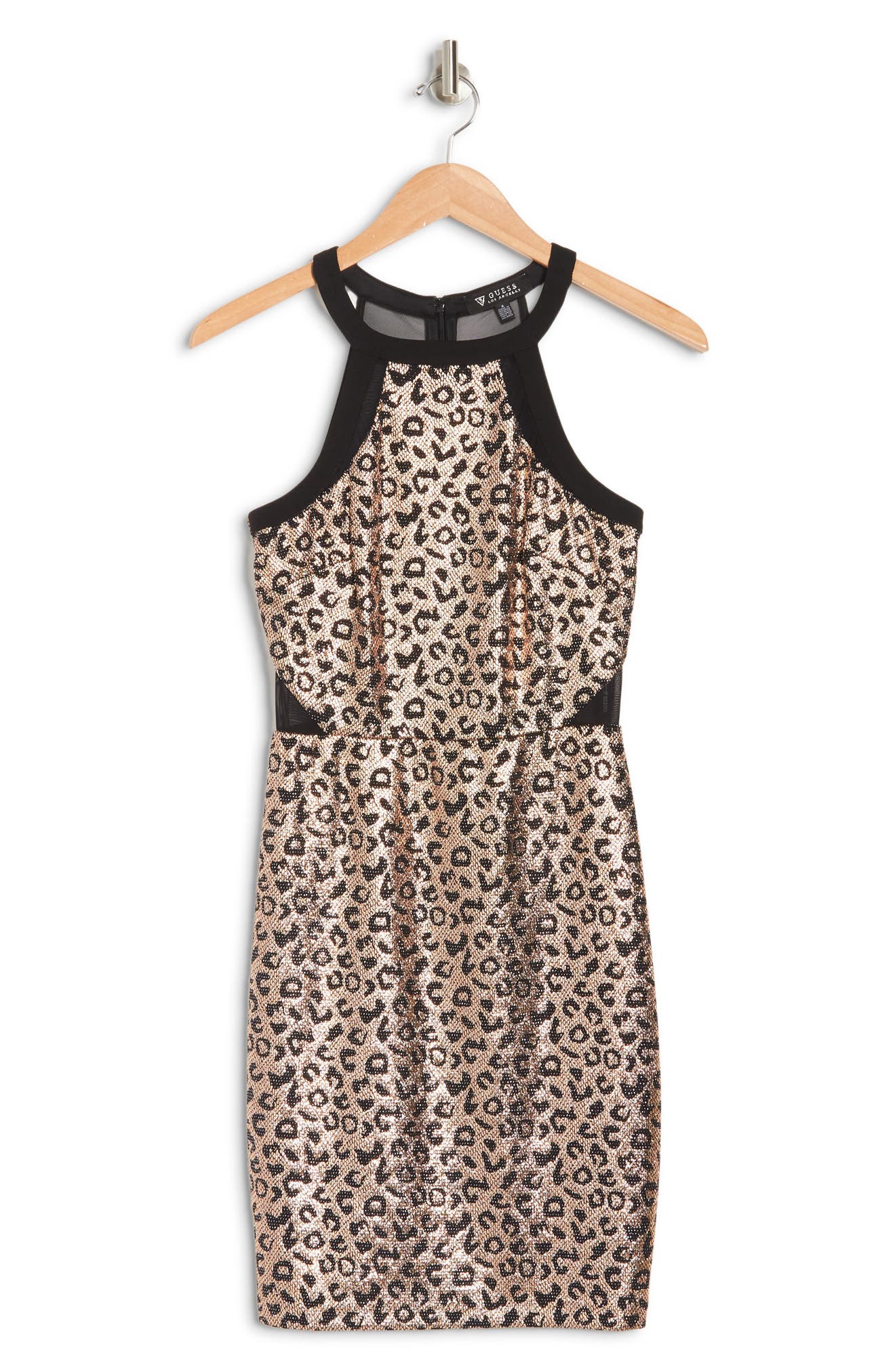 guess cheetah dress