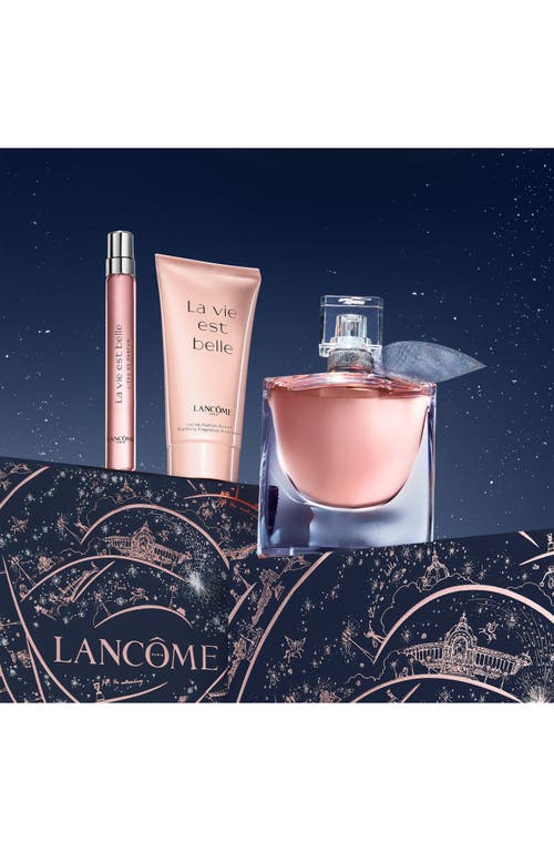 LANCÔME LANCÔME LA VIE EST BELLE EAU DE PARFUM GIFT SET (LIMITED EDITION) $168 VALUE 