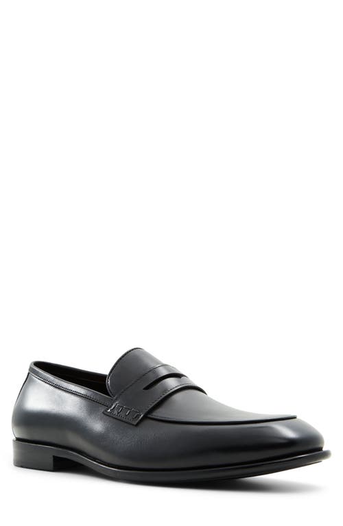 Shop Aldo Darris Penny Loafer In Black