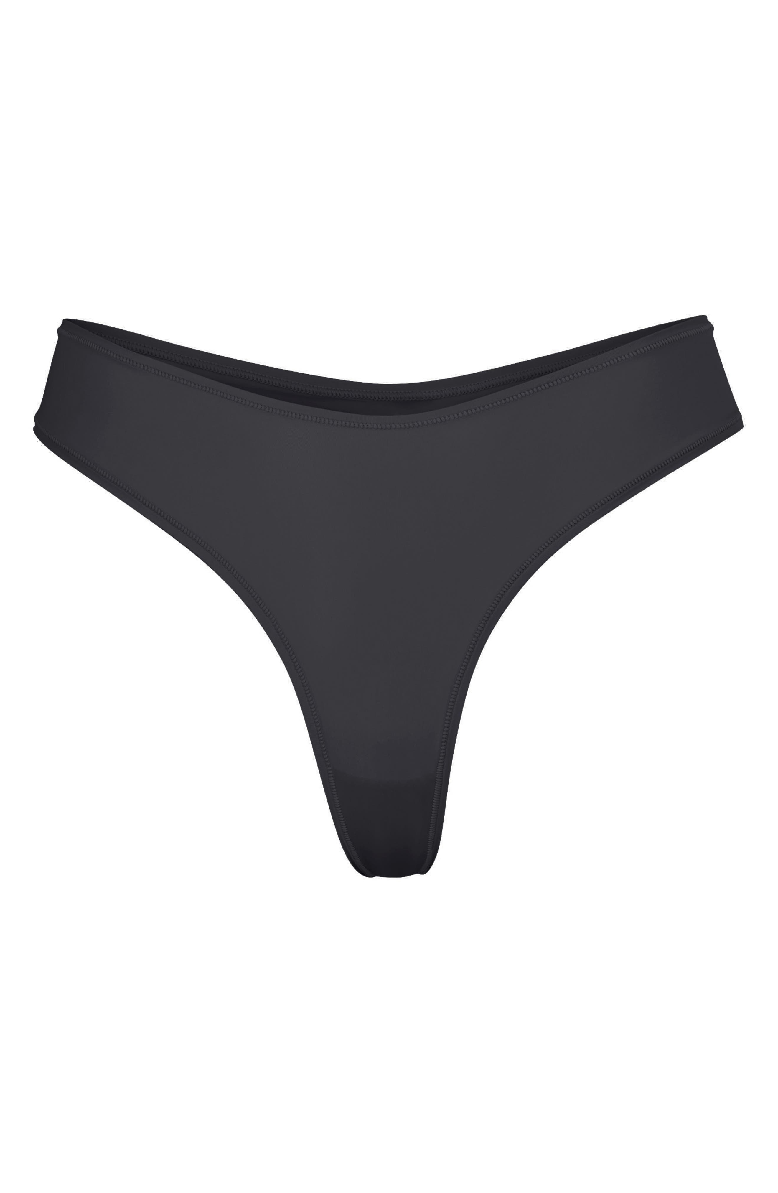 Marco Marco Men's Elastic Waist Core Thong Underwear Black Size XL NWT 