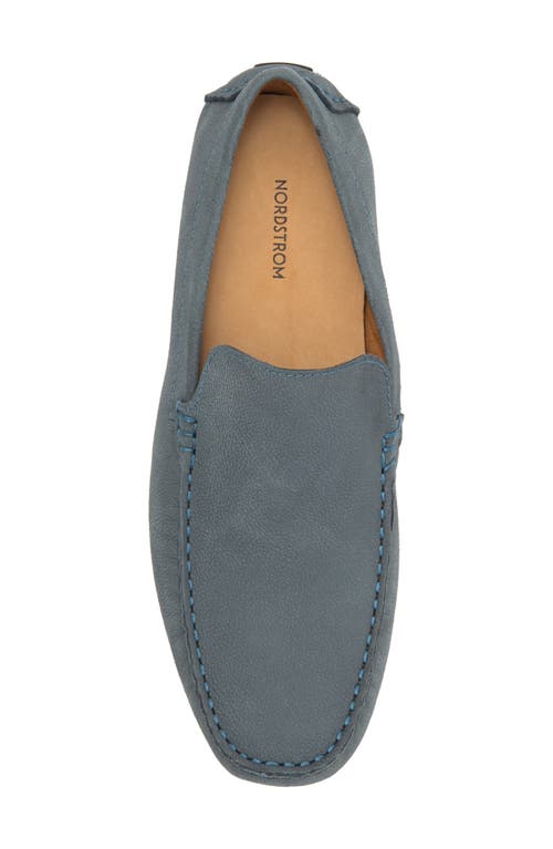 Shop Nordstrom Fletcher Driving Loafer In Blue Fog