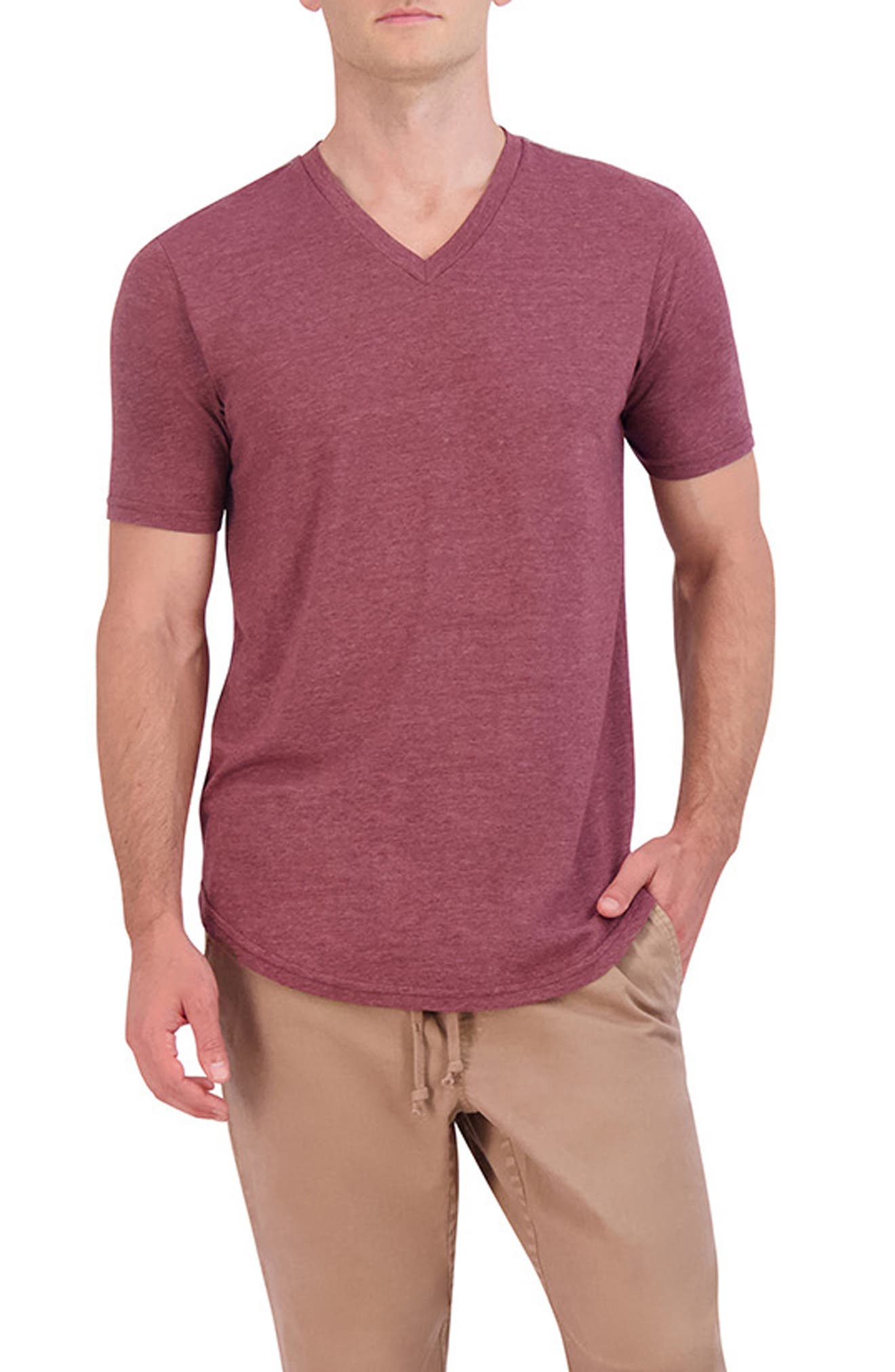 Goodlife Triblend Scallop V-Neck T-Shirt | Nordstrom