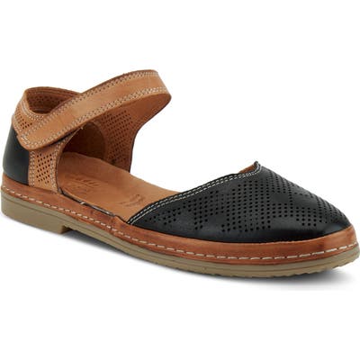 Spring Step Acanora Flat - Black