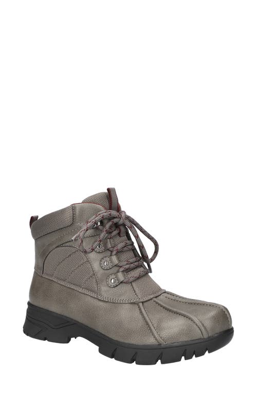 Shop Easy Street Stormy Waterproof Bootie In Grey