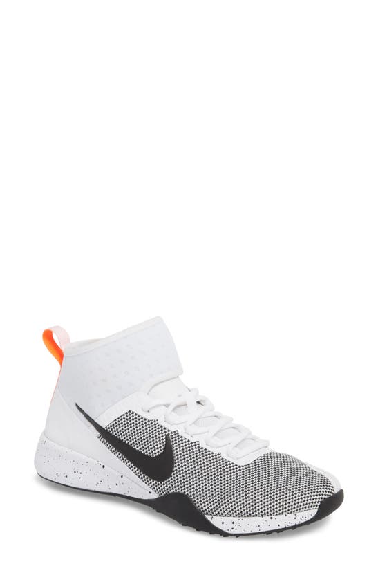 Nike Lab Air Zoom Strong 2 Training Shoe In White/ Black/ Total Crimson