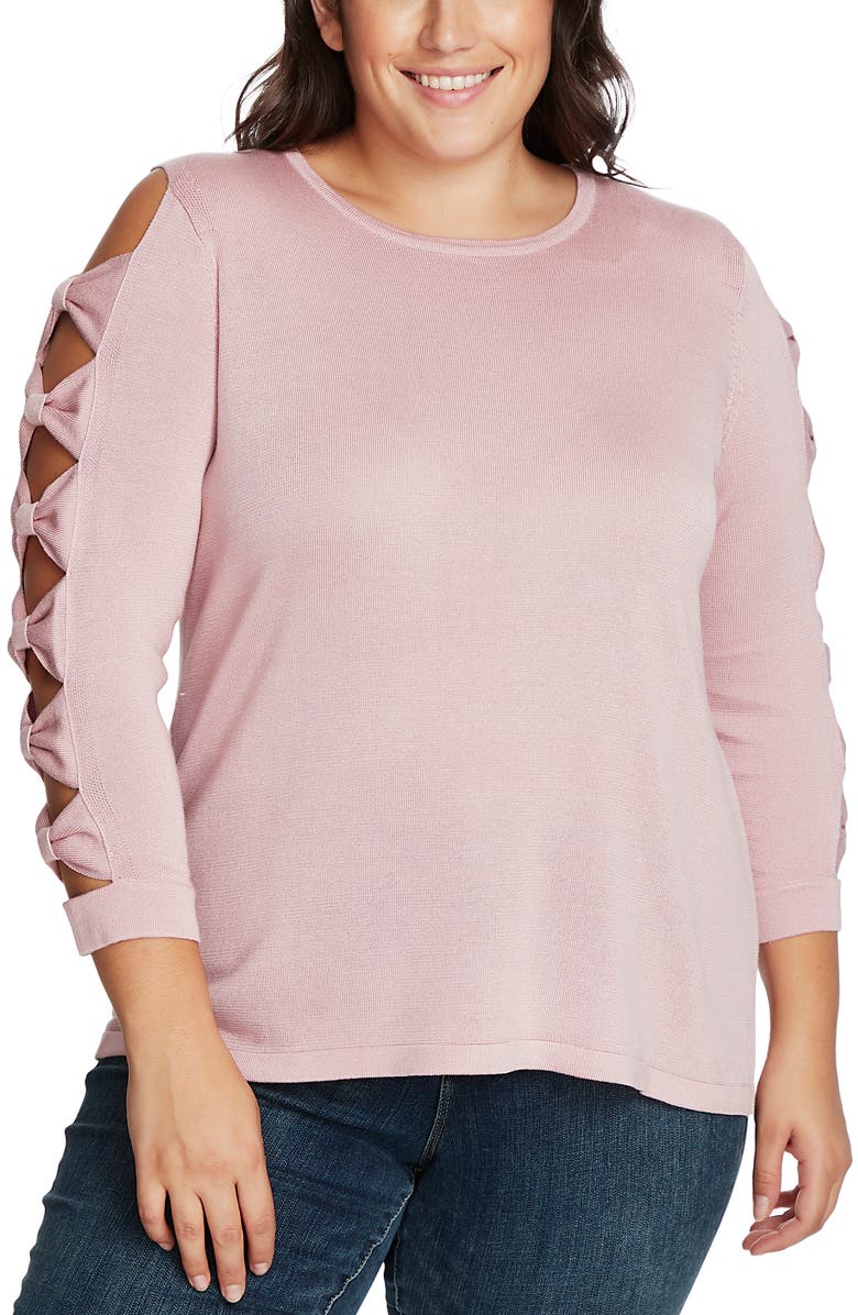 CeCe Bow Sleeve Sweater (Plus Size) | Nordstrom