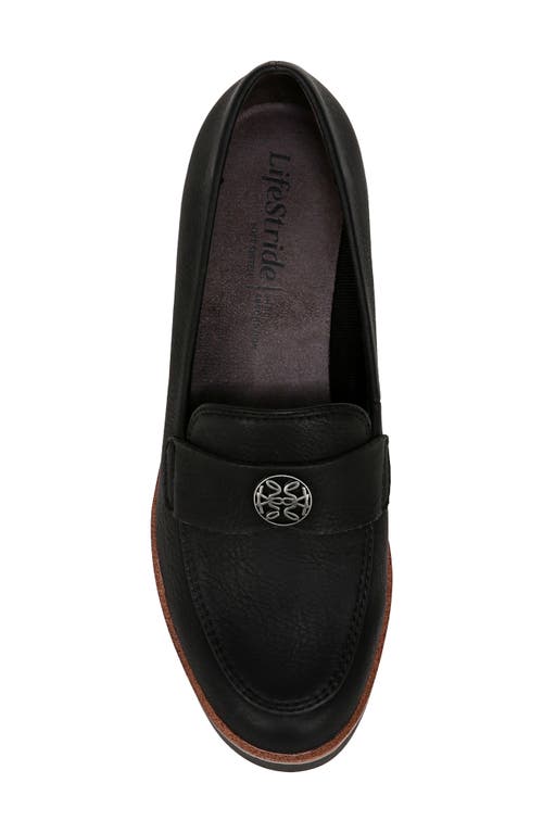 Lifestride Zed Wedge Loafer In Black