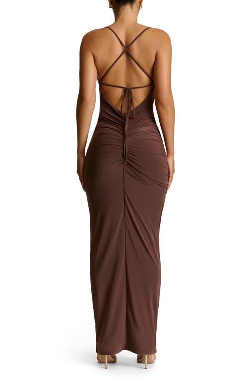 NAKED WARDROBE NAKED WARDROBE X IS BACK MAXI DRESS 