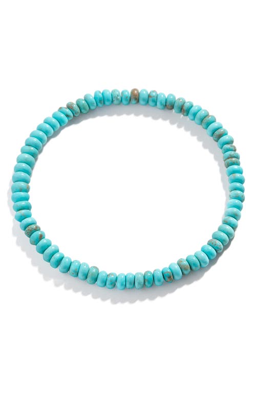 Shop Baublebar Valentina Beaded Stretch Bracelet In Blue