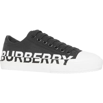 Burberry Larkhall Graphic Logo Sneaker - Black