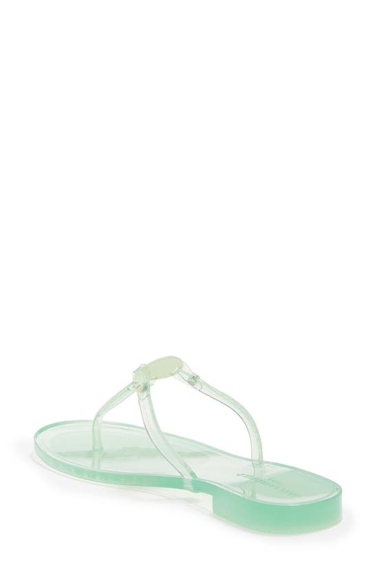 Karl Lagerfeld Wylda Clear Sandal In Mint Julep