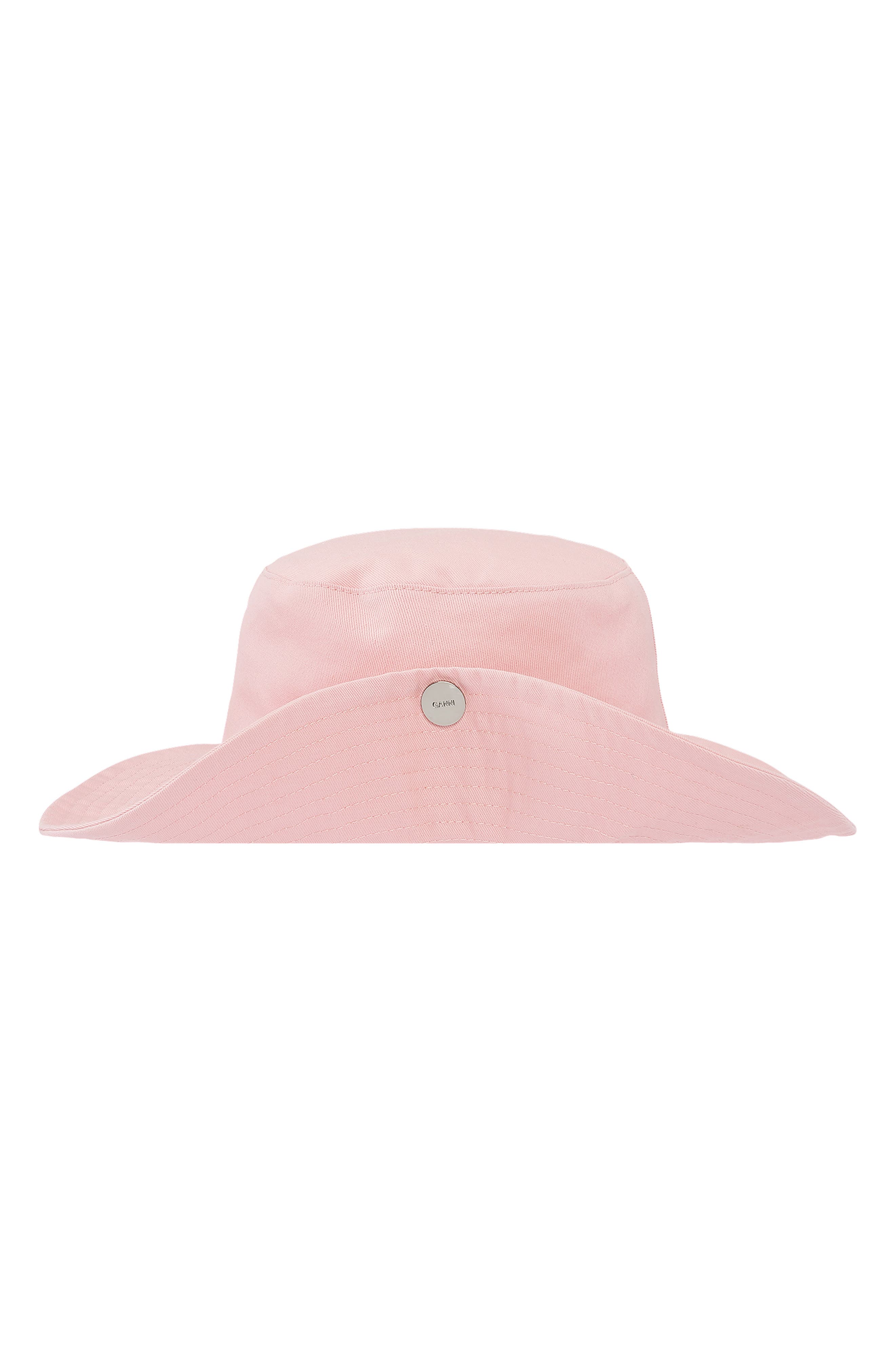 Ganni Recycled Polyester Sun Hat in Sweet Lilac
