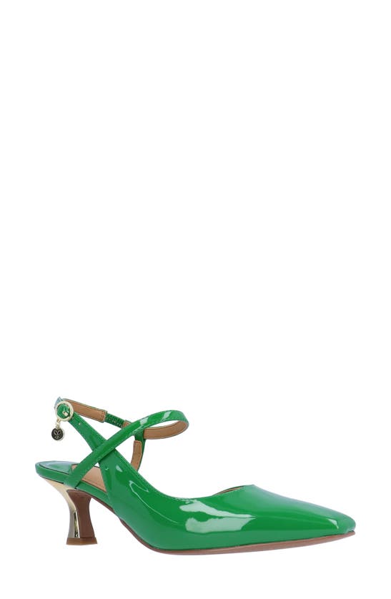 Shop J. Reneé Maretta Kitten Heel Pump In Green