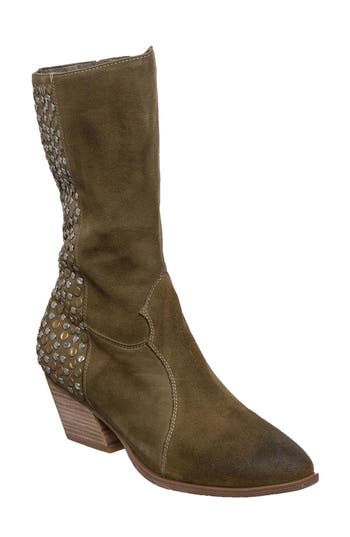 Antelope Lorna Pointed Toe Boot In Olive
