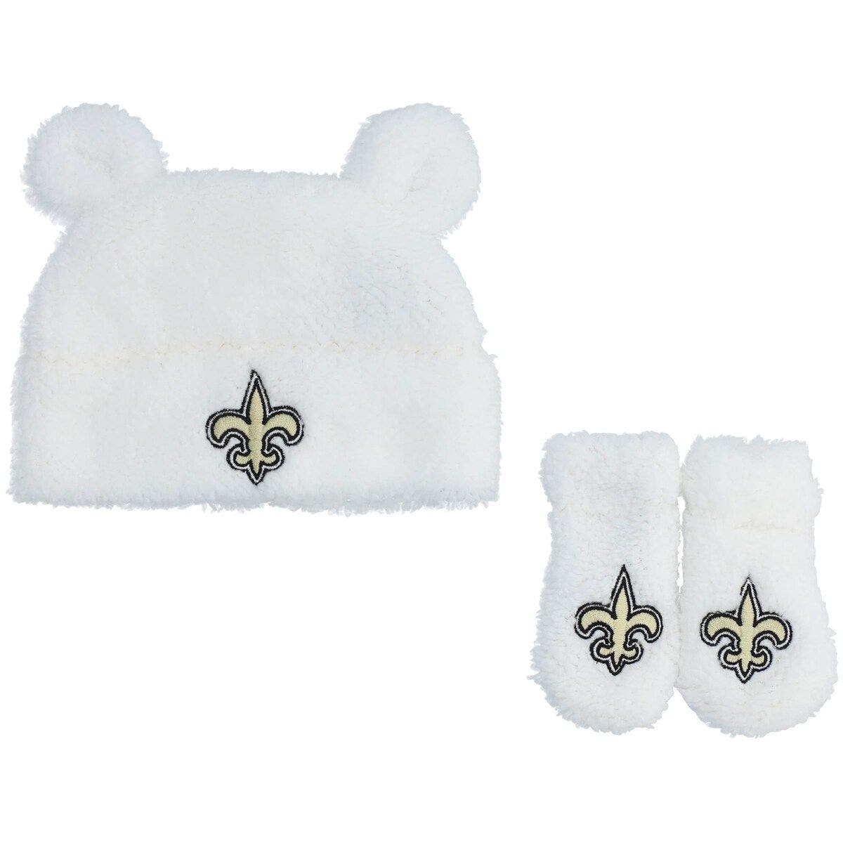 Orleans Saints Shearling Ears Hat 