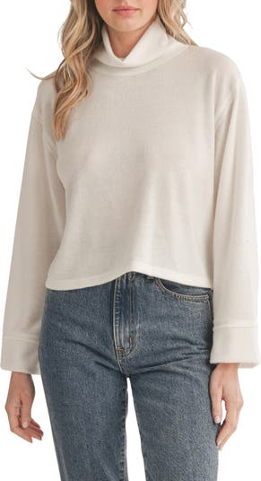 Brushed Cropped Sweater