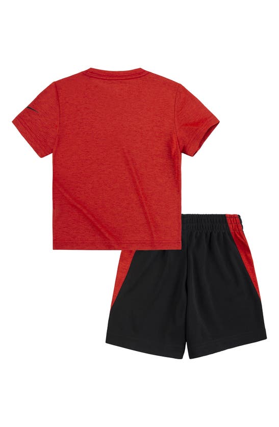 Nike Kids' Drop Graphic T-shirt & Shorts Set In Black