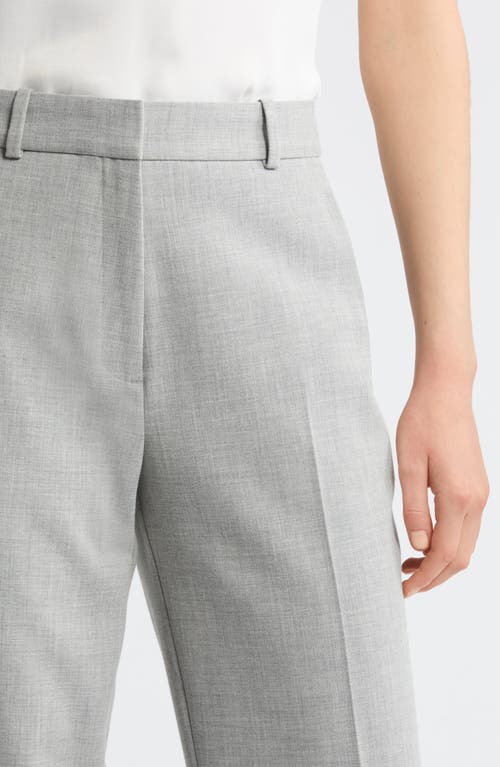 Shop Nordstrom Straight Leg Pants In Grey Heather