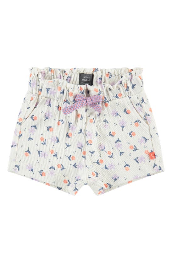 Babyface Babies' Floral Print Shorts In White