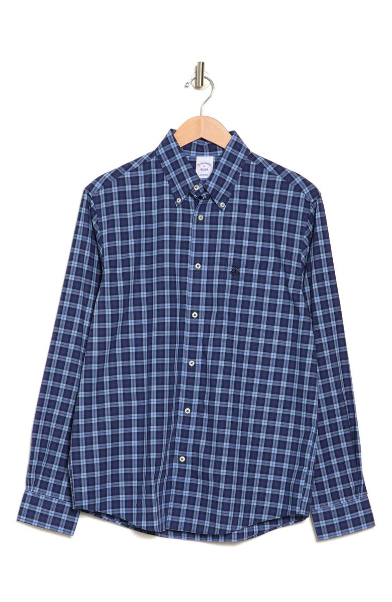 Brooks Brothers Check Button-Down Shirt | Nordstromrack