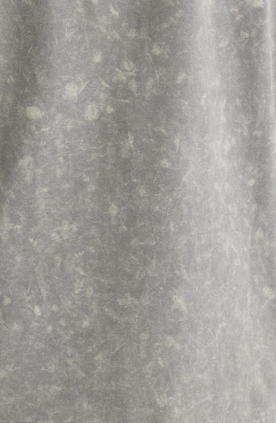 Shop Stone Rose Acid Wash Polo In Grey