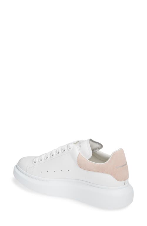 Shop Alexander Mcqueen Oversized Sneaker In White/patchouli 161