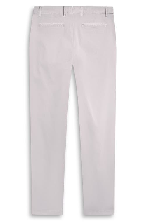 Shop Bugatchi Parker Stretch Chino Pants In Cement