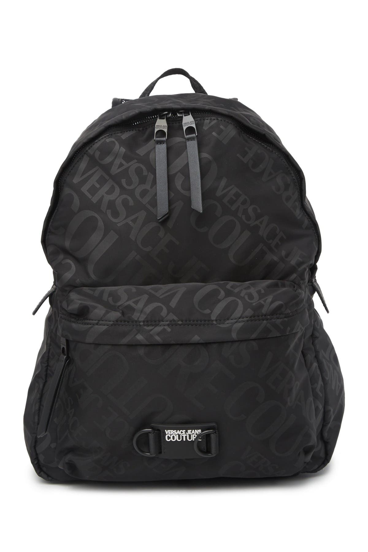 versace logo backpack