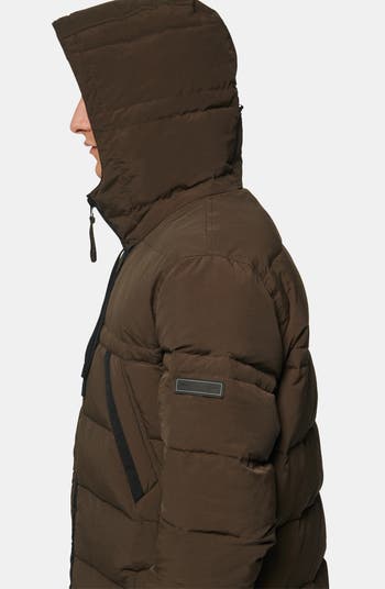 Holden Water Resistant Down & Feather Fill Quilted Coat