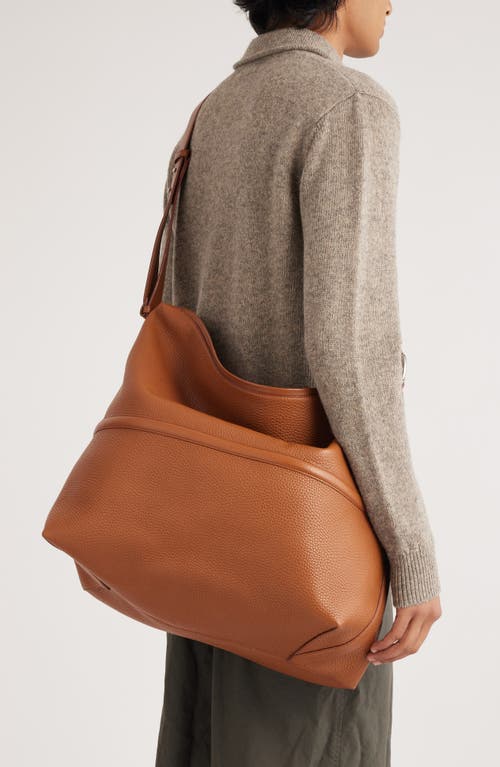 Dries Van Noten Leather Weekend Bag In Tan 712