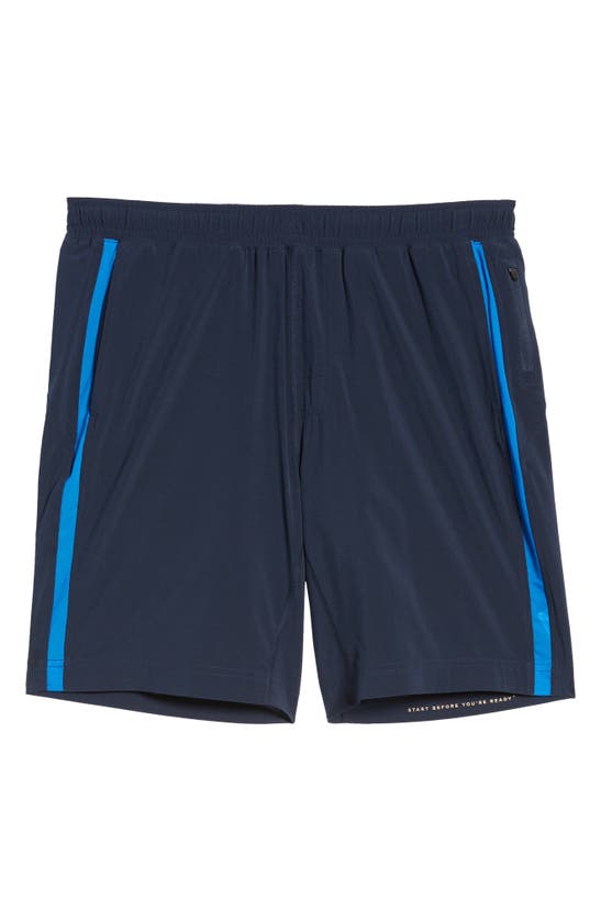 Fourlaps Advance 9 Inch Shorts In Navy