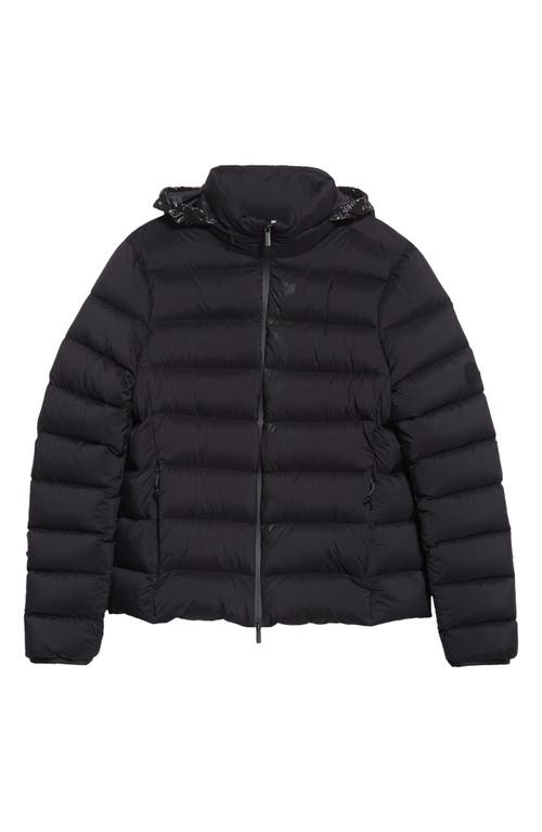 Moncler Cerces Logo Quilted Down Jacket in Black at Nordstrom, Size 1