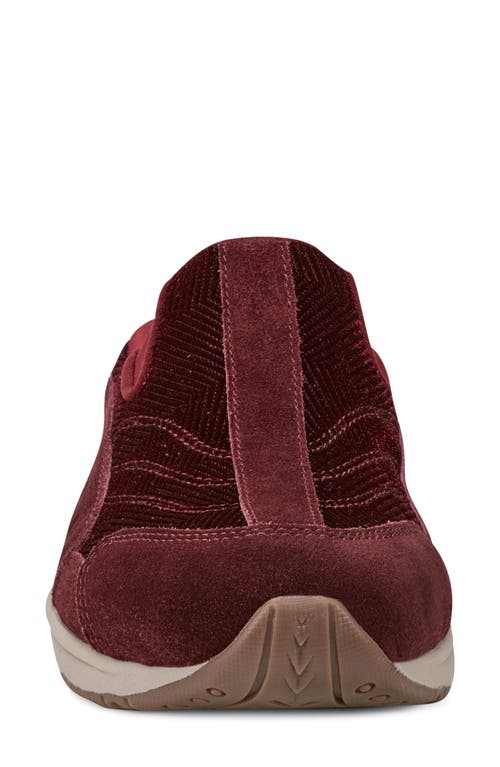 Shop Easy Spirit Travel Time Mule In Dark Red