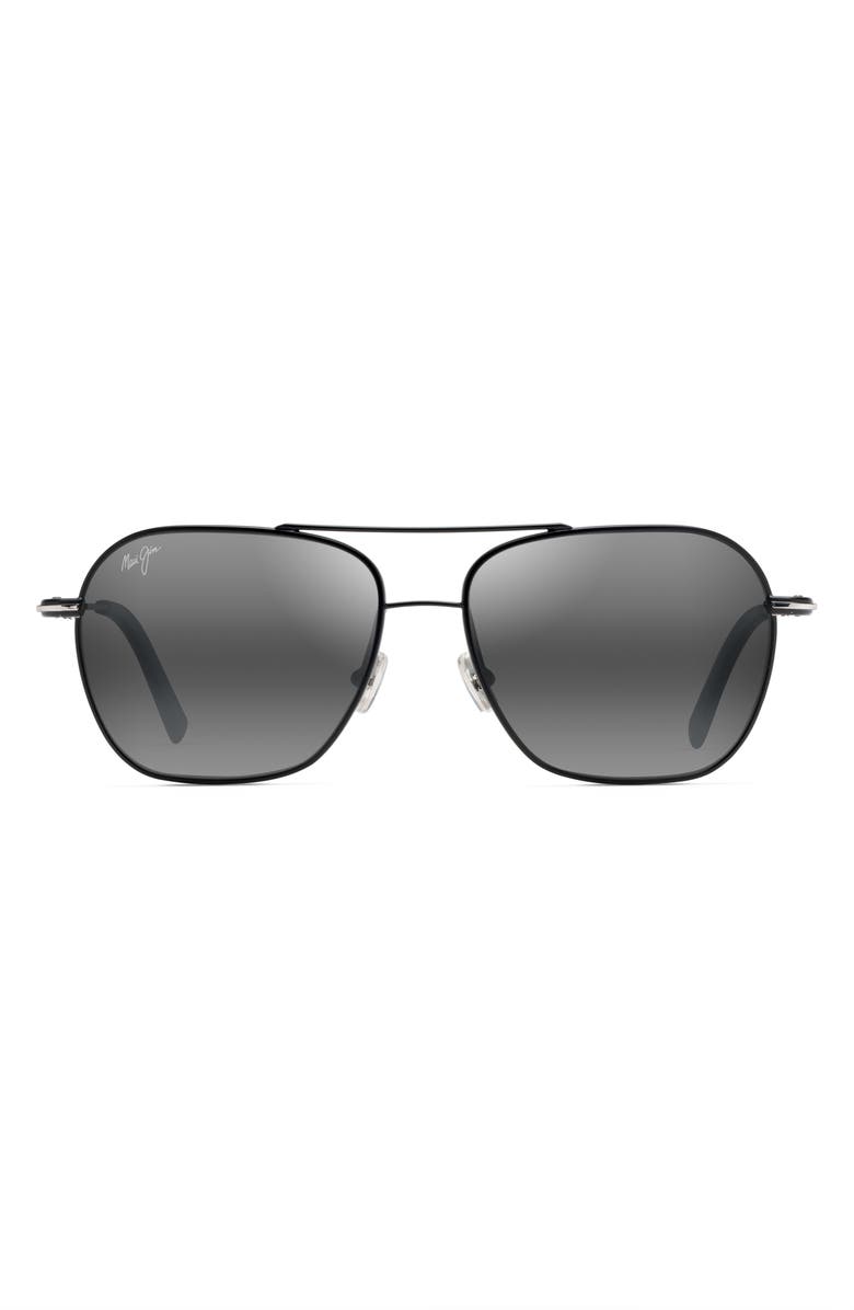 Maui Jim Mano 57mm Polarized Aviator Sunglasses | Nordstrom