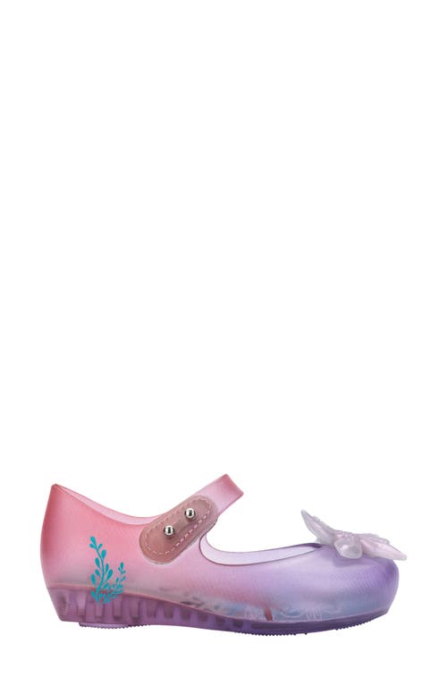 Shop Melissa X Disney® The Little Mermaid Ultragirl Ii Mary Jane In Clear/purp