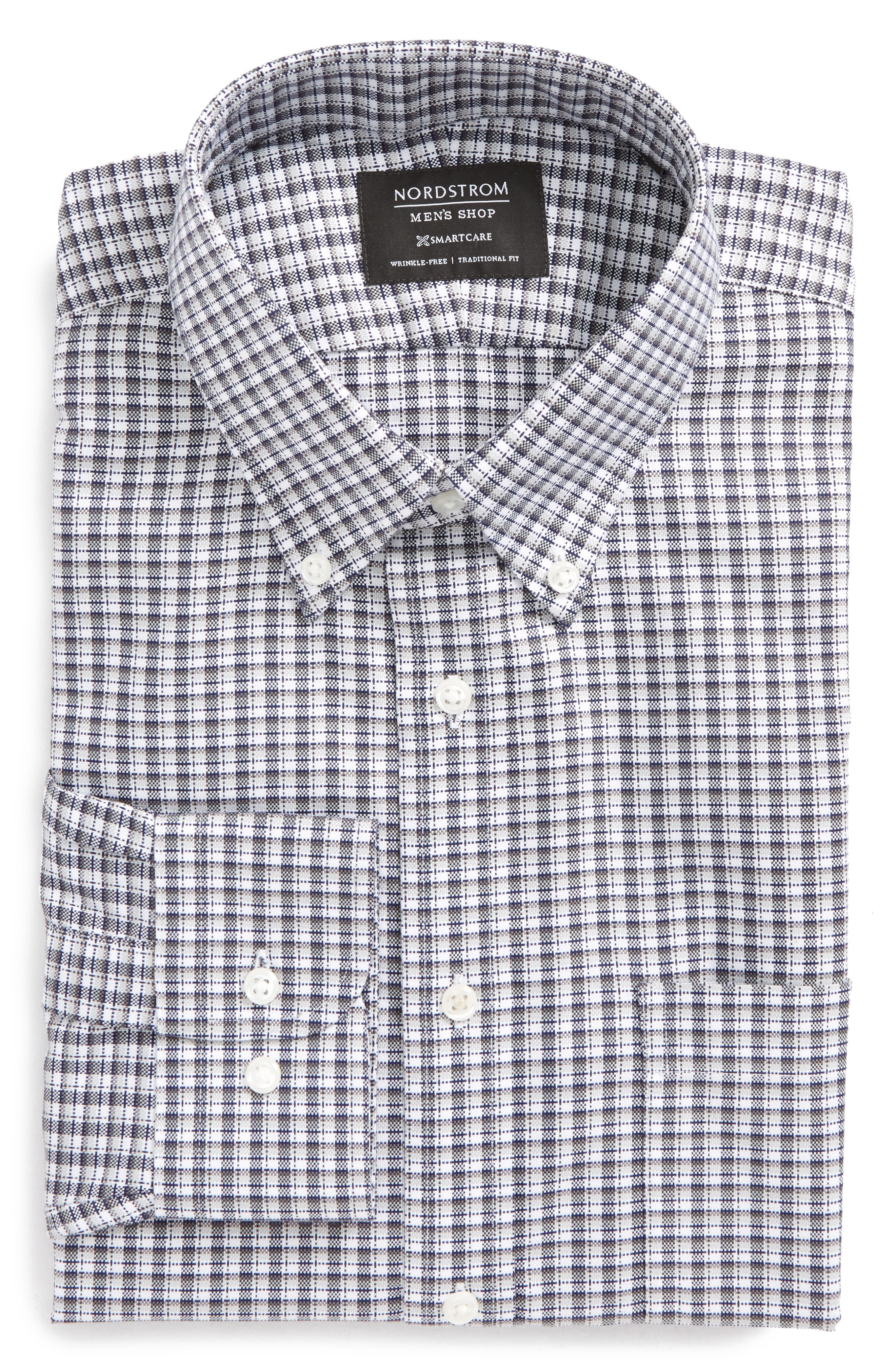 nordstrom mens white dress shirt