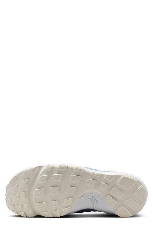 Nike Air Footscape Woven Sneaker In Denim/ Wheat/ Ice Blue/ White