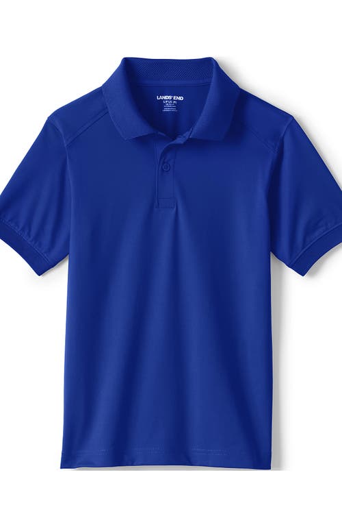 LANDS' END LANDS' END SCHOOL UNIFORM  KIDS SHORT SLEEVE RAPID DRY POLO SHIRT 