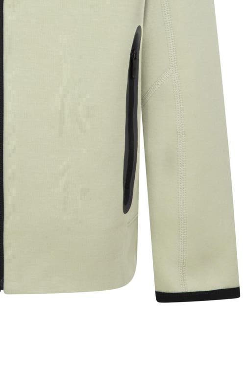 Nike Kids' Tech Fleece Zip Hoodie & Joggers Set In Olive