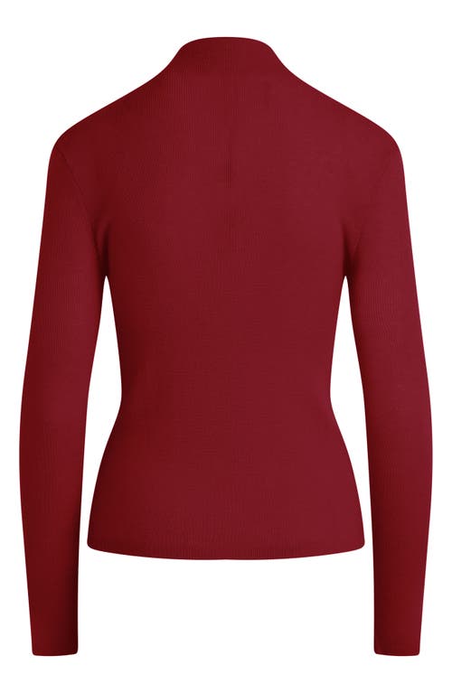 Shop Favorite Daughter The Jackie Merino Wool Sweater In Haute Rouge