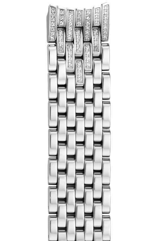 MICHELE 'Serein' 16mm Diamond Bracelet Watchband in Silver at Nordstrom