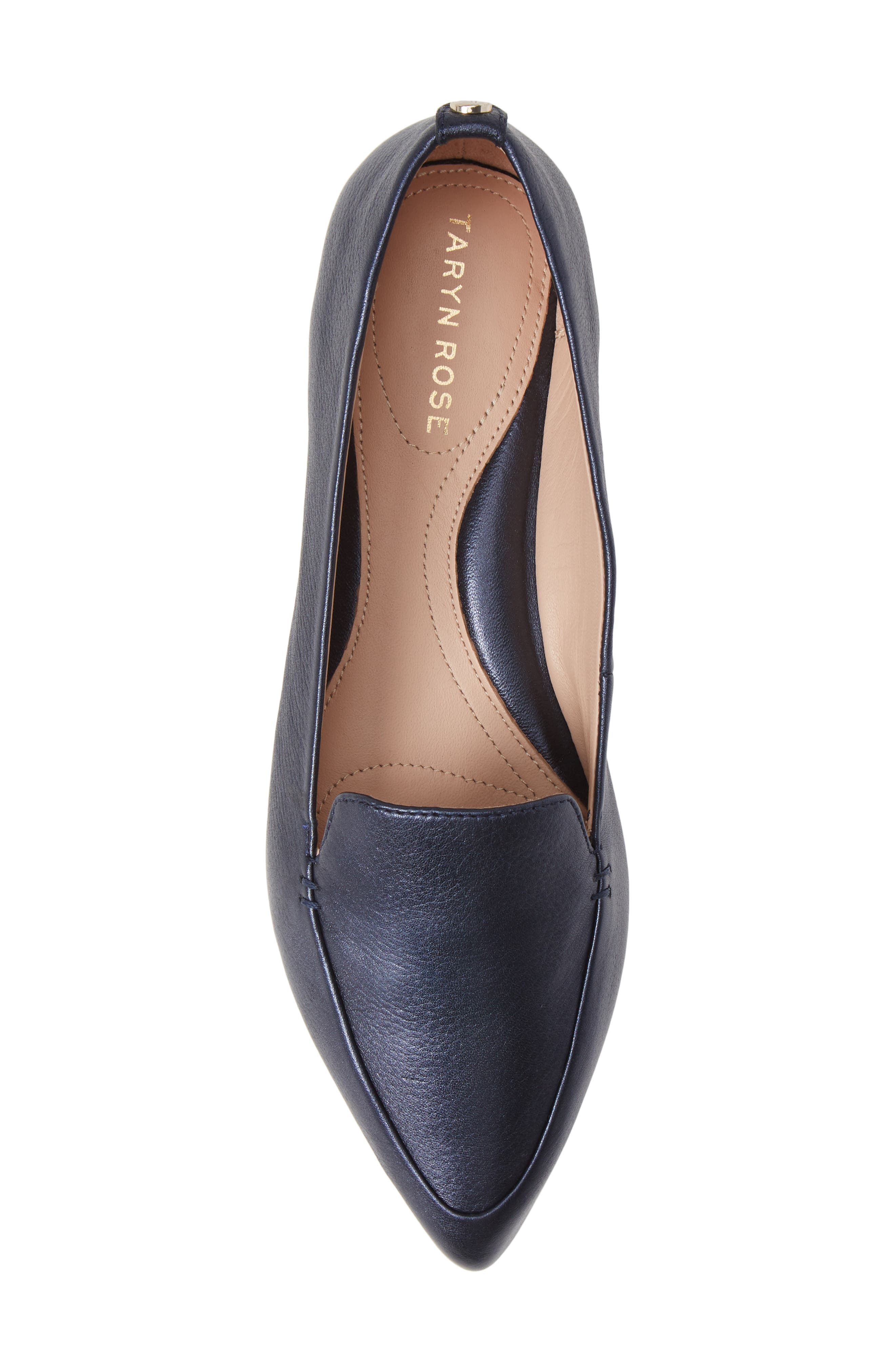 taryn rose faye pointy toe loafer