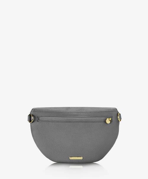 Gigi New York Beck Sling Leather Crossbody Bag In Graphite