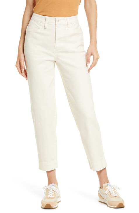 Women's Ivory Trousers & Wide-Leg Pants | Nordstrom