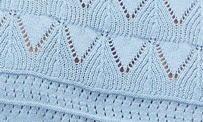 Shop Vero Moda Bali Open Stitch Knit Cotton Tank In Dutch Canal