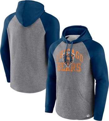 Men's Fanatics Branded Heather Gray Texas Rangers Official Logo Fitted Pullover Hoodie Size: Extra Large